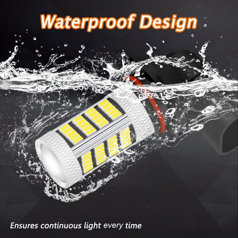 GLOFE High Power 92smd LED Bulbs 6000K White 9005 9006 9145 9140 H10 Super Bright Fog Light or Daytime Running Driving Lights (DRL Lamps) Replacement for Cars,Trucks, SUVs, Vans - Image 5
